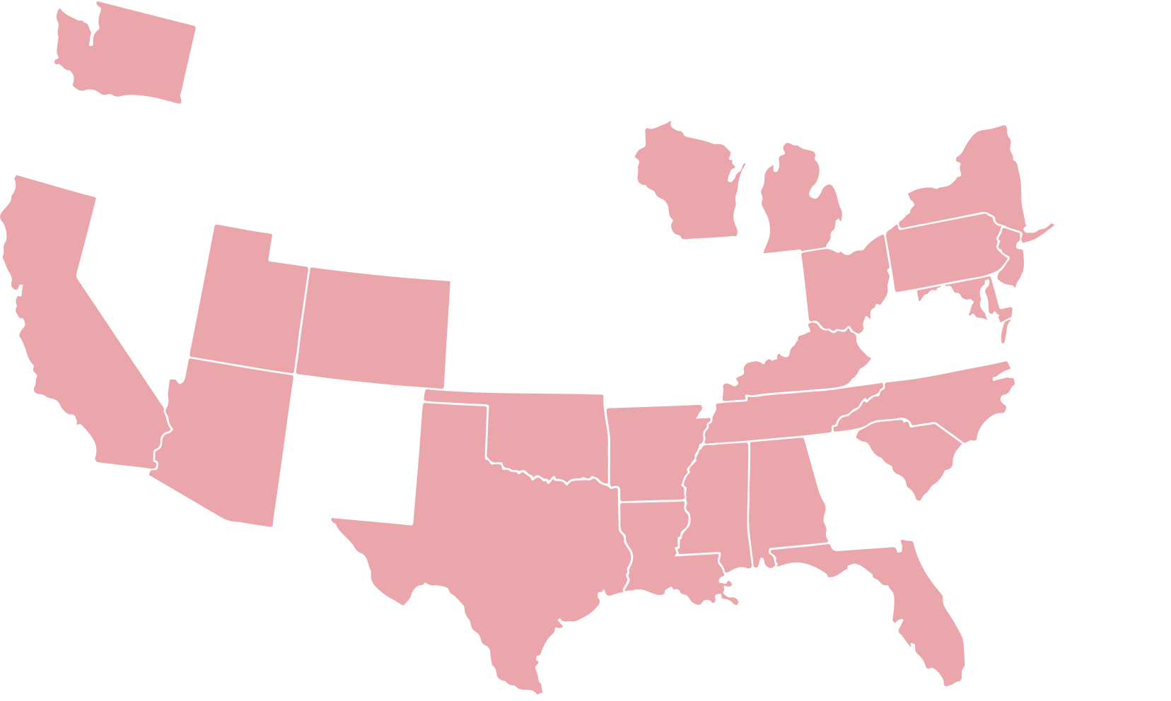 Map of the United States